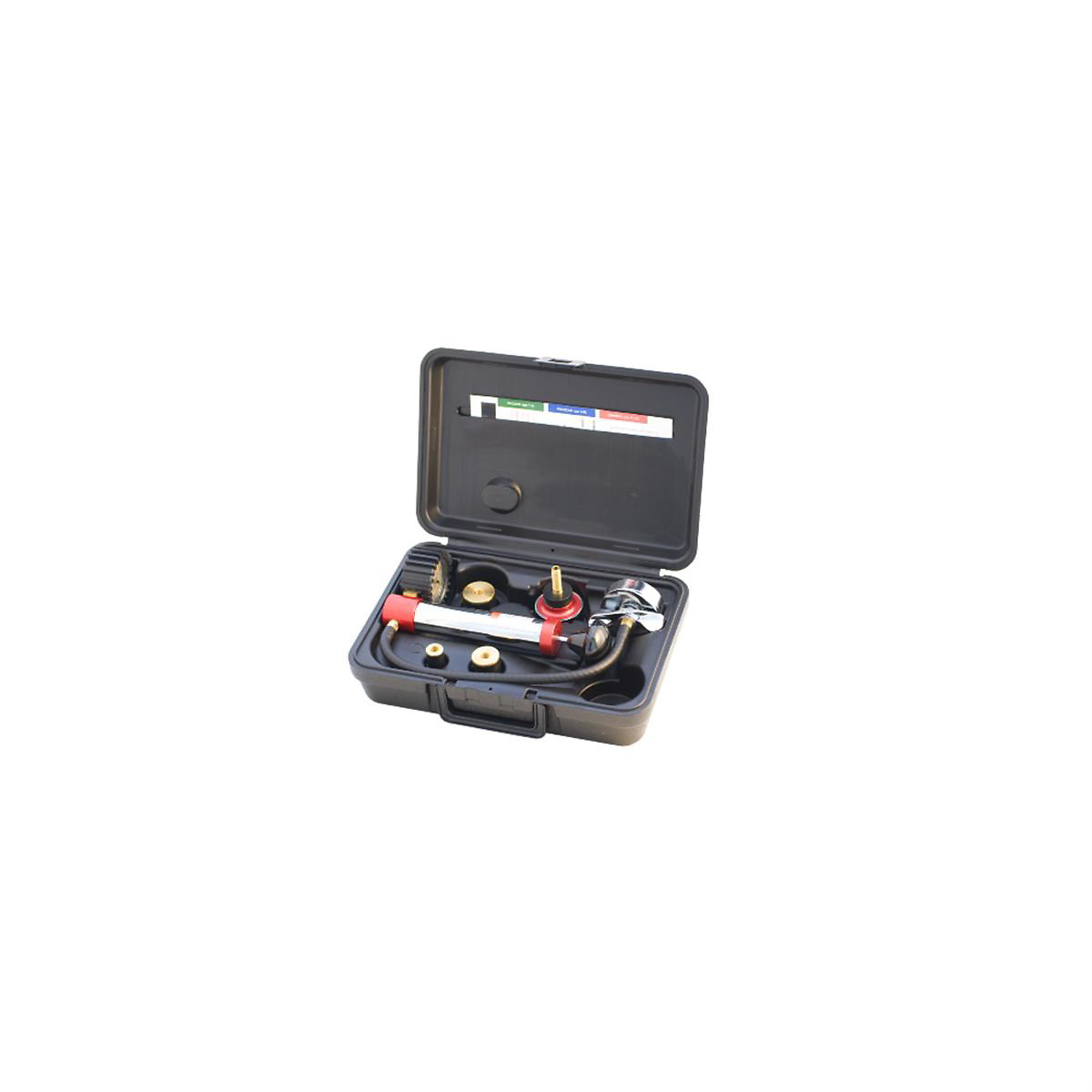 Redline Detection Universal Cooling System Test Kit — Anodized Brass, Made in USA, Model# RDL95-0700